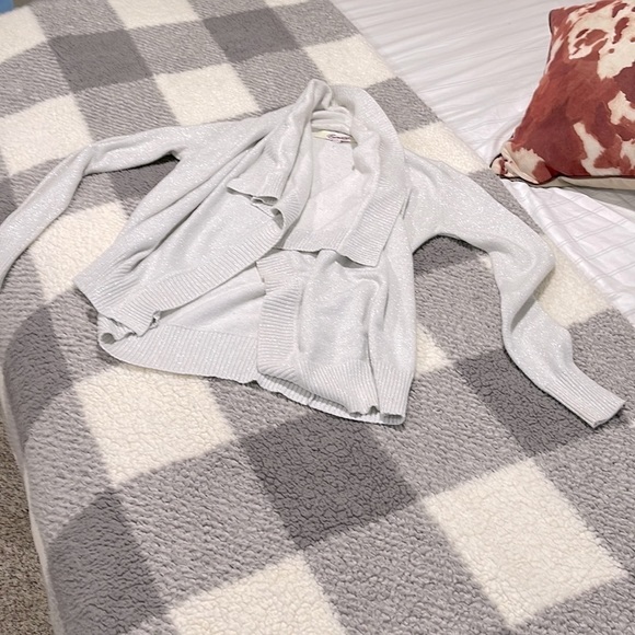 Open front Metallic cardigan S - Picture 2 of 3